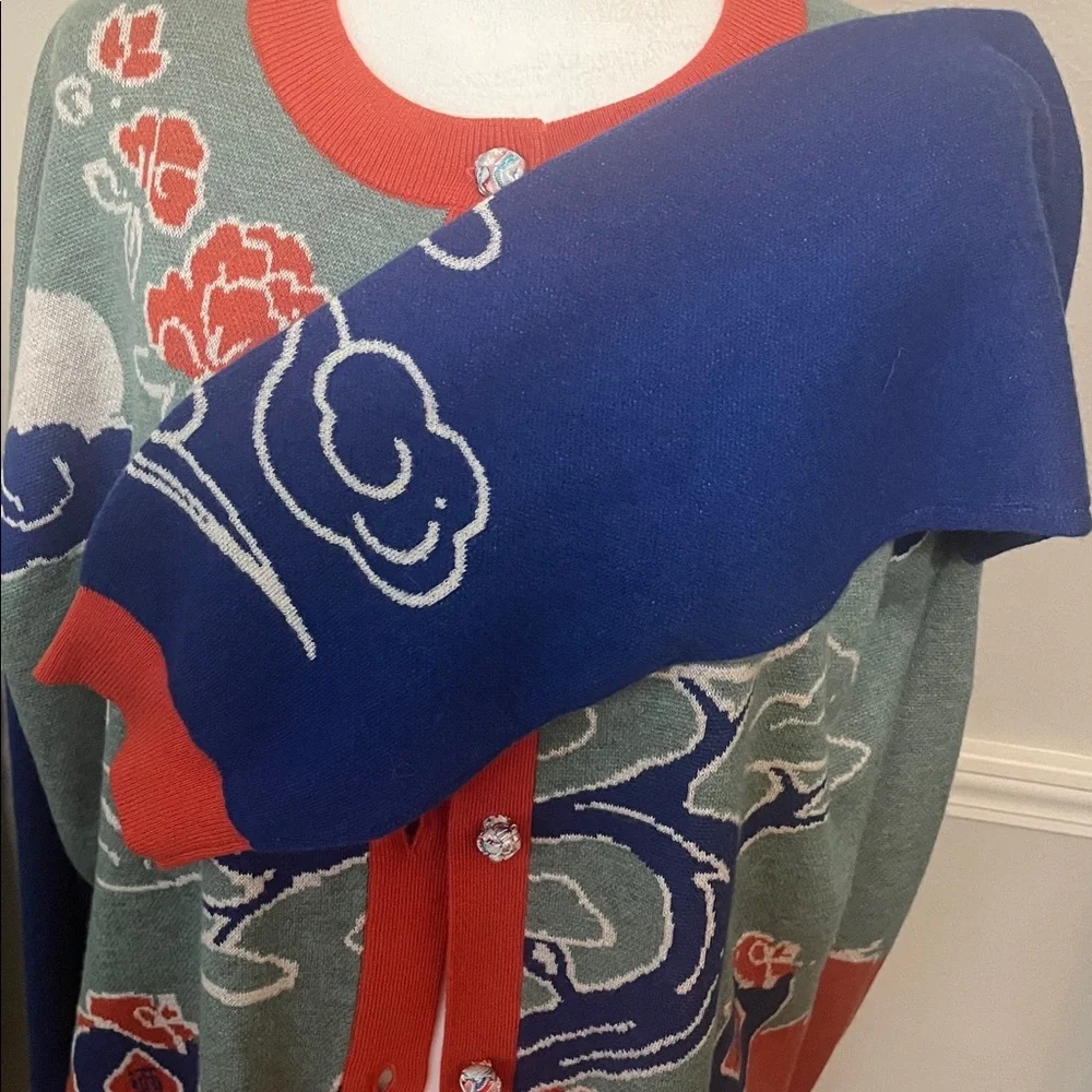 Floral Patterned Cardigan - Picture 3 of 4